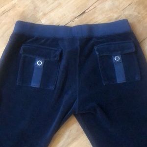 Juicy Couture Pants - Navy Juicy Couture velour pants Juicy Couture Pants - Navy Juicy Couture velour pants